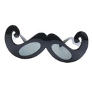 Funny Black Novelty Moustache Frame Eye Glasses Photo Props Cosplay Birthday Carnivals Party Groom Beard Sunglasses