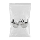 Fashion Retro Shiny Metallic Silver Sequins Glasses Photo Props Party Favor Birthday Holiday Wedding Event Sunglasses Eye Accessory