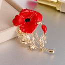 Alloy Flower Brooch Pin Badge Brooch Collar Pins Fashion Brooch Pin
