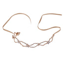 Vintage Wedding Headband Double Band Tiara Gold Hair Band Bridal Jewelry Accessories