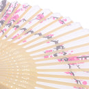 Japanese Bamboo Plum Blossom Folding Hand Fan Pocket Fan Wedding Decor