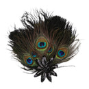 1920s Headband Vintage Bridal Gatsby Artificial Feather Flapper Hairpin