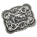 Retro Men Vintage Belt Buckle Lightweight Western Cowboy Native American