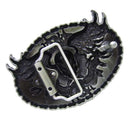 Skull Skeleton Head BIKER TO THE BONE Belt Buckle Men's Gift