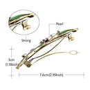 Green Rhinestone and Pearls Hair Women Ladies HeadWear Hairpin Barrette Hair Clip