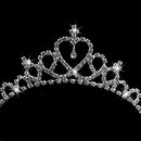 Children's Wedding Crown Headband 36.5cm Circumference Crystal Rhinestone Hairband For Kids Girls