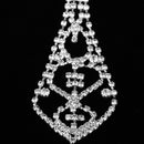 Kids Stage Performance Rhinestone Necktie Cosplay Halloween Costume Necklace