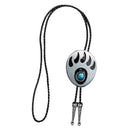 Native American Bolo Ties Western Necktie Bootlace Tie Bears Paw Pattern