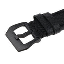 Soft PU Leather Watch Strap Watch Band Wristwatch Straps Replacement Black