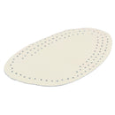 Anti-Slip Sponge Forefoot Cushion Half Insoles Artificial Leather High Heel Massage Shoe Pads