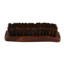 Professional Practical HorseHair Shoes Shine Polish Buffing Brush Wooden
