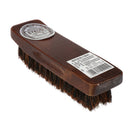 Professional Practical HorseHair Shoes Shine Polish Buffing Brush Wooden