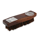 Professional Practical HorseHair Shoes Shine Polish Buffing Brush Wooden