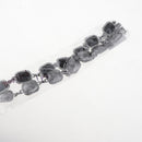 Shiny Rhinestone Blackcube Belly Waist Body Chain Slim Waist Belt Jewelry