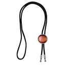 Round Ruby Natural Stone Indian Native American Bolo Ties Western Cowboy Necktie Bootlace Tie Wonderful Gift