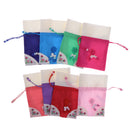 8x Embroidery Wedding Party Small Coin Pouch Purse Gift Candy Cookie Bags