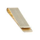 Gold Brass Mens Fashion Money Clip Purse Wallet Card Cash Holder Clip