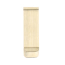 Gold Brass Mens Fashion Money Clip Purse Wallet Card Cash Holder Clip