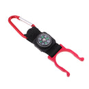 2pcs Compass Carabiner Clip Water Bottle Hook Clip Holder Buckle for Climbing