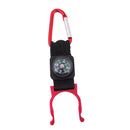 2pcs Compass Carabiner Clip Water Bottle Hook Clip Holder Buckle for Climbing