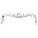 Metal Purse Frame Kiss Clasp Lock Arch For Wallet Shoulder Bag 16cm 6.3 inch