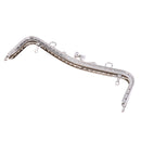 Metal Purse Frame Kiss Clasp Lock Arch For Wallet Shoulder Bag 16cm 6.3 inch