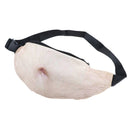 Dad Bag Waist Belt Sport Bum Bag Leather Hairy Beer Fat Belly Fanny Pack