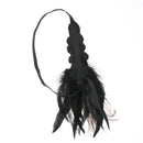 Vintage Headband 1920s Bridal Party Feather Flapper Gatsby Headpiece