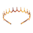 Fashion Zigzag Hair Band Headband Toothed Headband Ladies Men's Headpiece