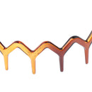 Fashion Zigzag Hair Band Headband Toothed Headband Ladies Men's Headpiece