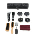 10 Pcs Unisex Shoe Care Kit Professional Travel Shoes Boots Shine Brush Polish Kit for Men Women