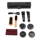 10 Pcs Unisex Shoe Care Kit Professional Travel Shoes Boots Shine Brush Polish Kit for Men Women