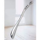 Long Metal Shoe Horn Solid For Shoes Boots All Size Feet With Loop Handle