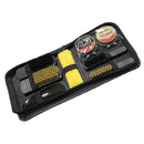 8pcs Shoe Care Kit Polish Brush Cleaning Set for Leather Shoes Boots In Bag