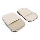 2pieces Home Use Shoes Cleaning Gloves Polishing Shoe Brush Imitation Wool Top