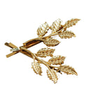 2pcs Boho Golden Leaves Branch Hair Pins Wedding Bridal Hair Clips Barrettes Ladies Hair Decoration