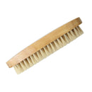 Oval Shoe Shine Bristle Brush for Leather Shoes Bag Polishing Cleaning Tool