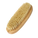 Oval Shoe Shine Bristle Brush for Leather Shoes Bag Polishing Cleaning Tool