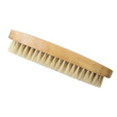 Oval Shoe Shine Bristle Brush for Leather Shoes Bag Polishing Cleaning Tool