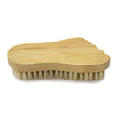 Wooden Handle Bristle Shoe Brush Leather Clothes Shoes Bag Wash Clean Tool