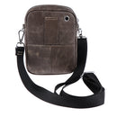 Mens Vintage Leather Shoulder Crossbody Messenger Bags Waist Pack Belt Bag