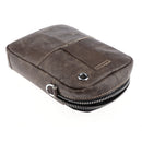 Mens Vintage Leather Shoulder Crossbody Messenger Bags Waist Pack Belt Bag
