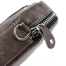 Mens Vintage Leather Shoulder Crossbody Messenger Bags Waist Pack Belt Bag