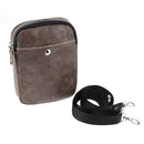 Mens Vintage Leather Shoulder Crossbody Messenger Bags Waist Pack Belt Bag