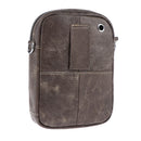Mens Vintage Leather Shoulder Crossbody Messenger Bags Waist Pack Belt Bag