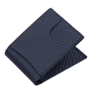 Stylish Black PU Leather Money Cash Wallet Credit Card Holder Minimalist RFID Mens Business Travel Wallet