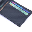Stylish Black PU Leather Money Cash Wallet Credit Card Holder Minimalist RFID Mens Business Travel Wallet