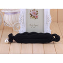 2 Pieces Sponge Hair Styling Foam Donut Bun Curler Maker Ring Twist Tool DIY