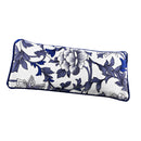 Lavender + Flax Seed Filled. Silk Fabric Eye Pillow Use for Yoga, Natural Sleep Aid, Meditation, Great Relaxation Gift