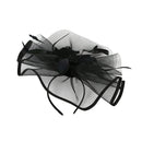 Women Feather Hair Clip Fascinator Headpieces Wedding Bridal Party Top Hat